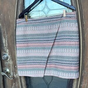 LOFT Textile Lined Wrap around Skirt! Women’s 16